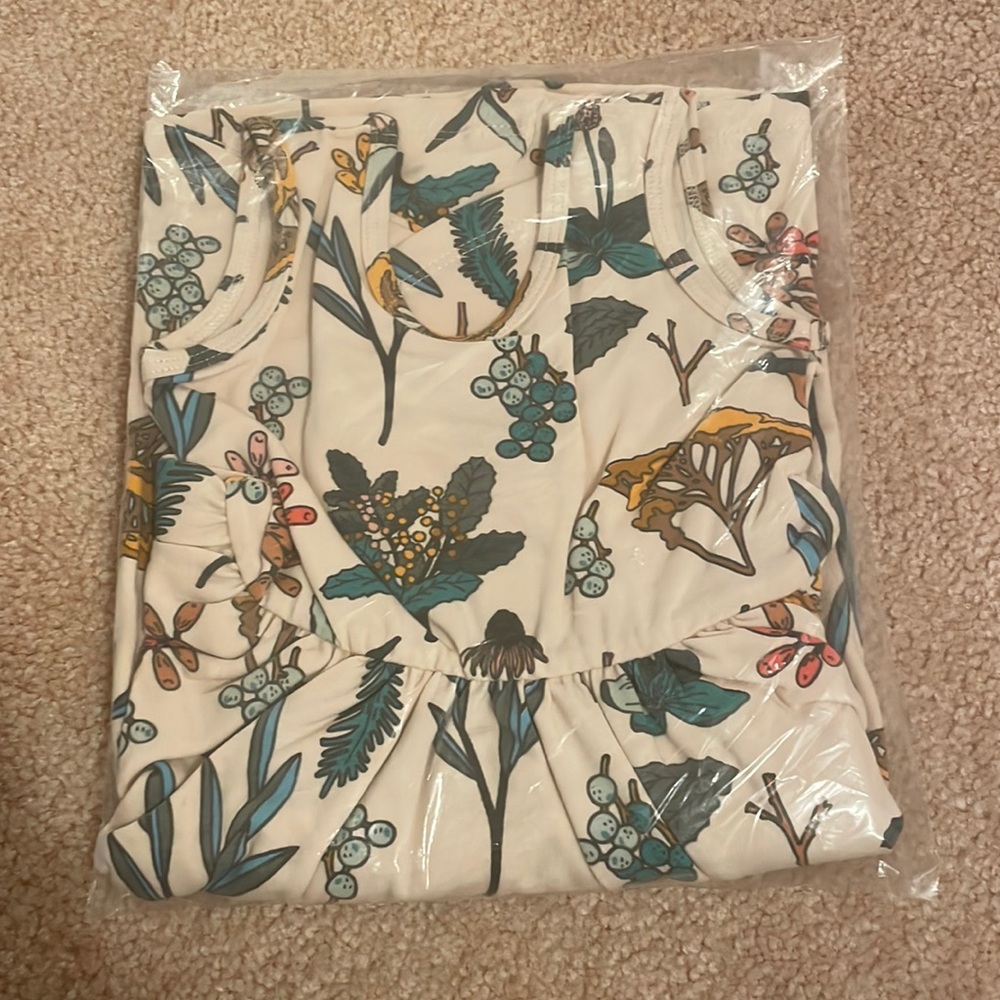 THE TANK BALLET DRESS IN HERBAL STUDY